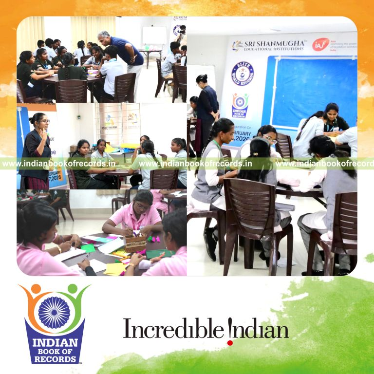 Team conducting an extended series of facilitation sessions over a long duration recognized by Indian Book of Records