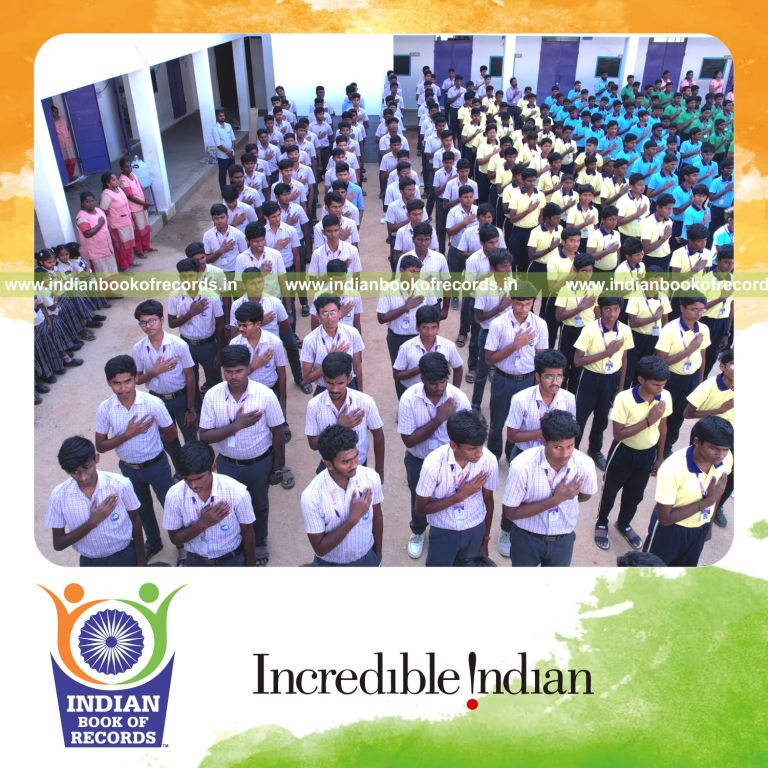 Participants across multiple locations taking a digital detox pledge together as part of a coordinated event recognized by Indian Book of Records