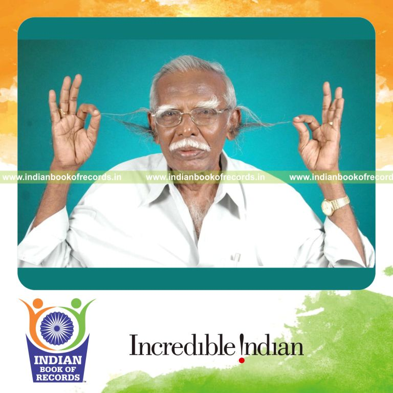 longest ear hair recorded for Indian Book of Records