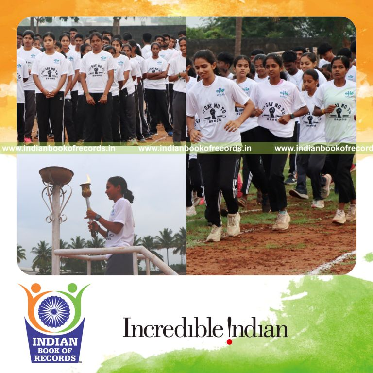 Fastest Time to Complete a 200-Kilometer Running Relay by a Team- Indian Book of Records.