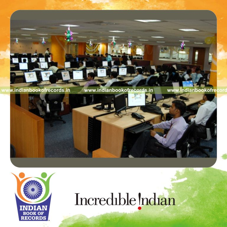 large financial dealing room facility recognized for record in Indian Book of Records