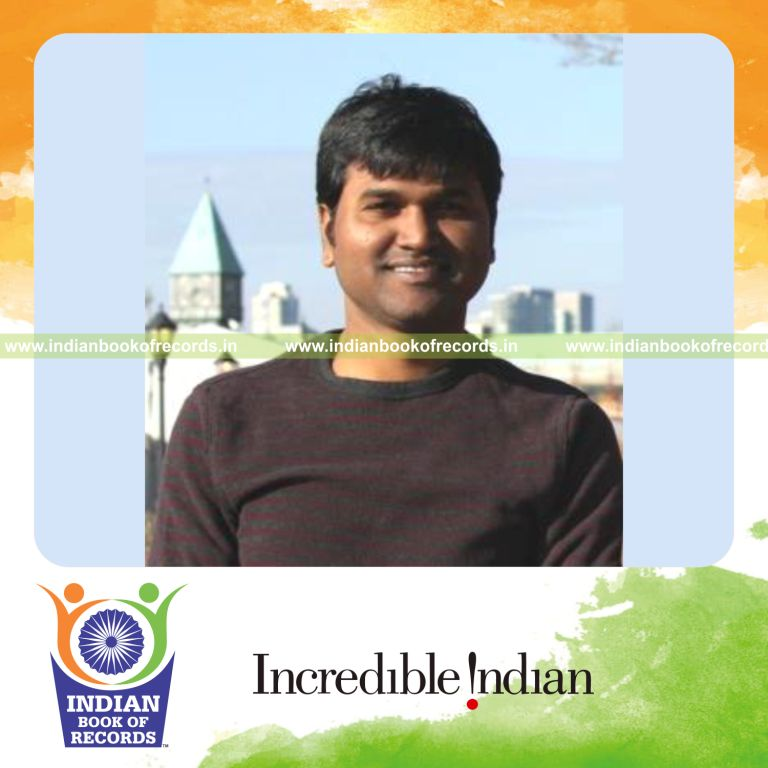 male individual sketching drawings using human nail within one hour for record in Indian Book of Records