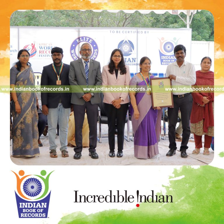 Maximum Seed Balls Made by a Team in 2 Hours- Indian Book of Records.